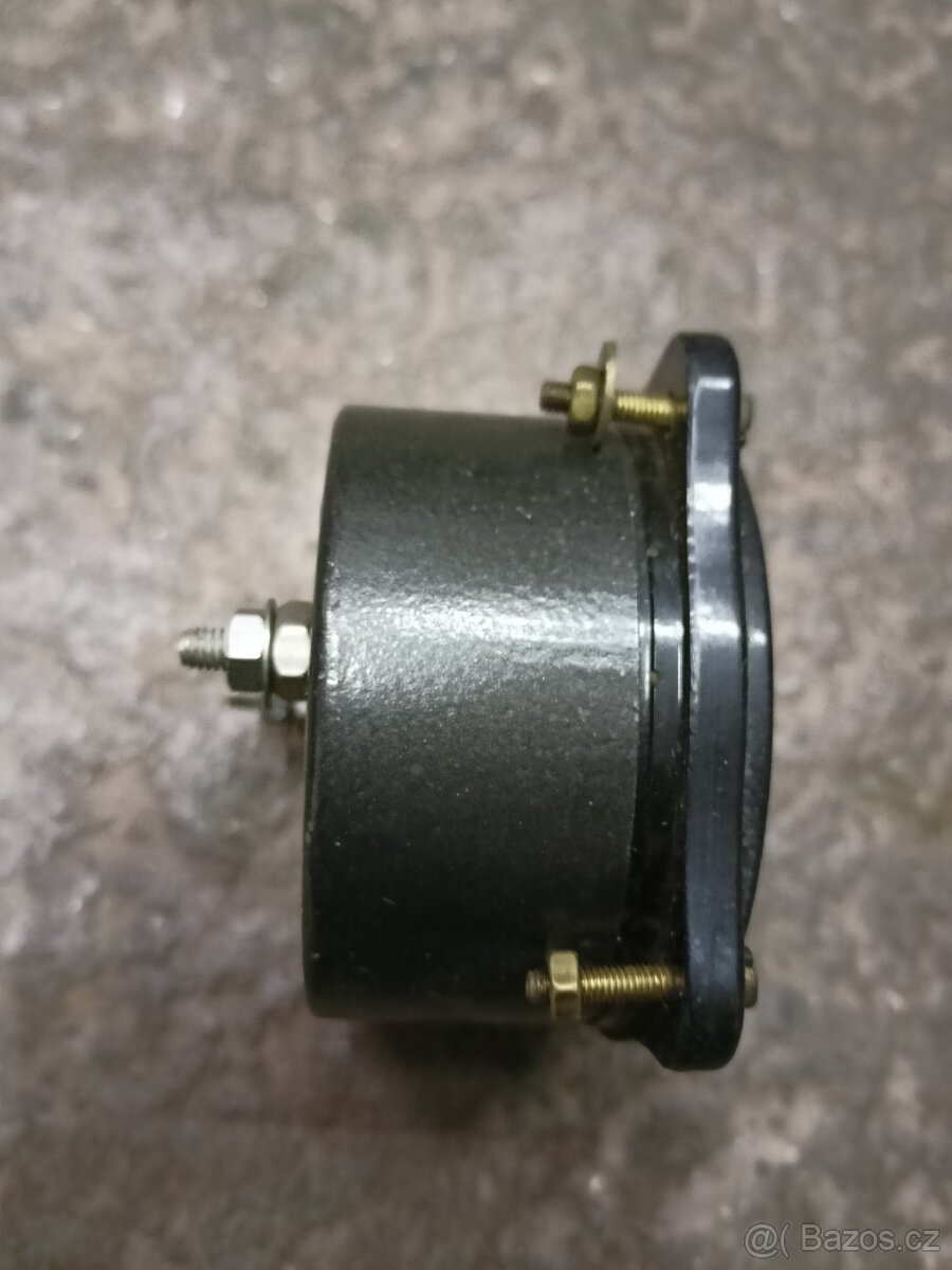 Miliampermetr - bakelitový do panelu - 3