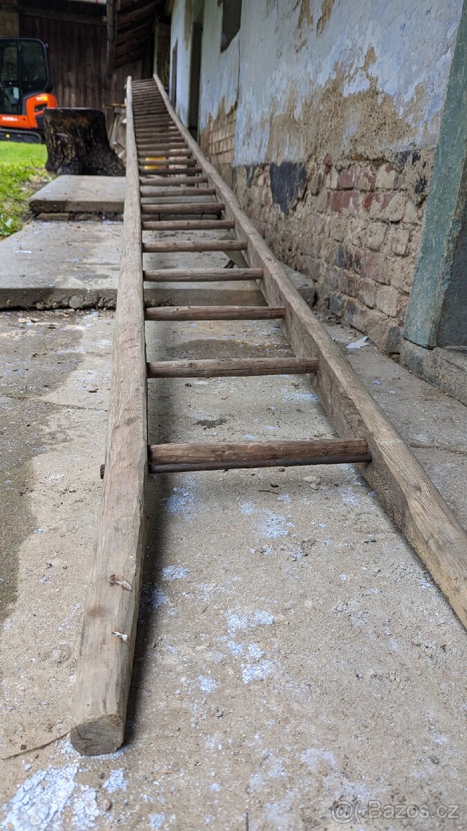 Dřevěný žebřík - 3