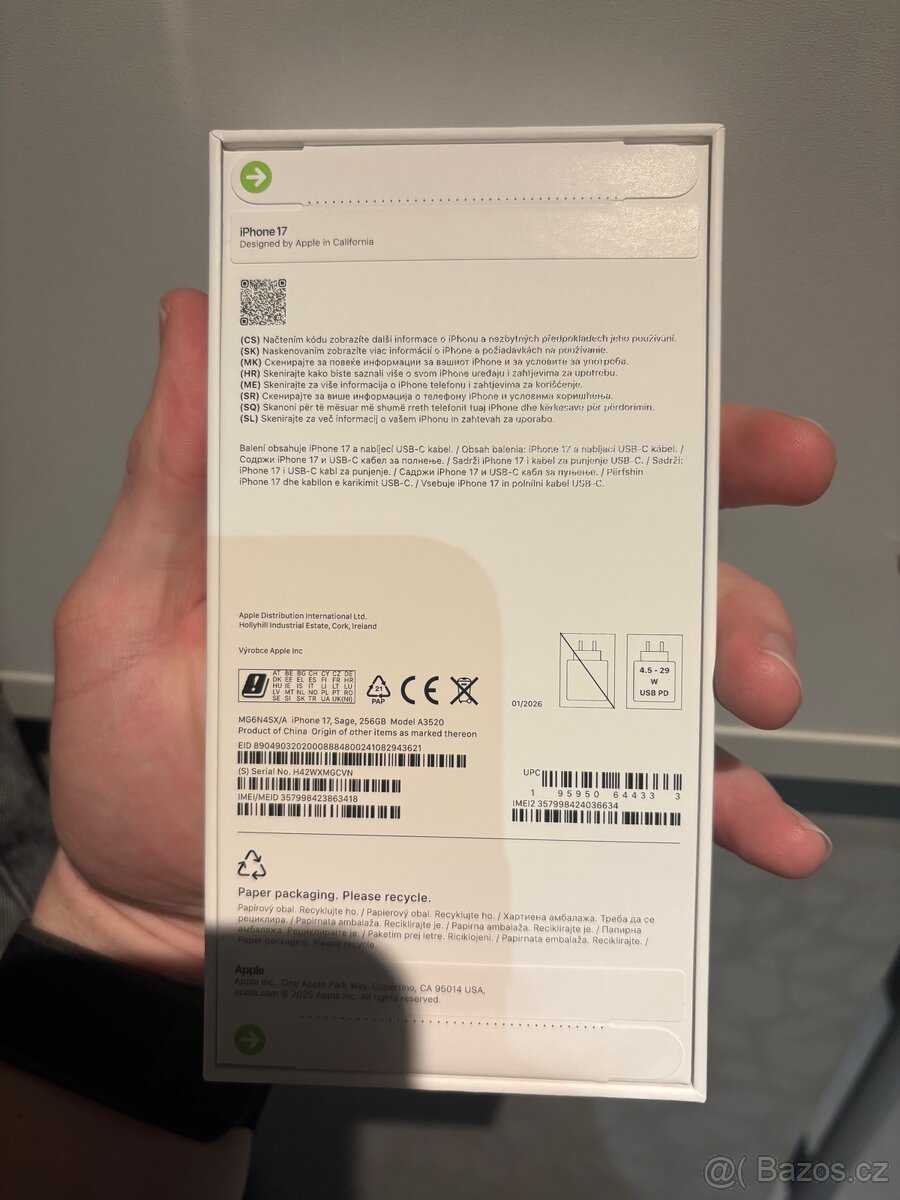 Nový Iphone 17 256GB Záruka - 3