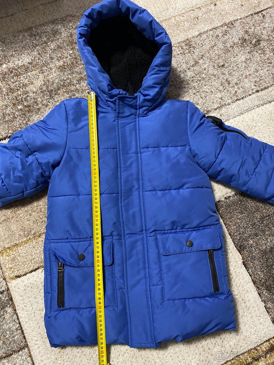 Zimní bunda-parka M&S vel. 122 - 3