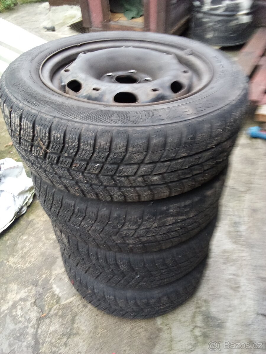 Sada 14 palce.kol+zimaky 185/60 - 3