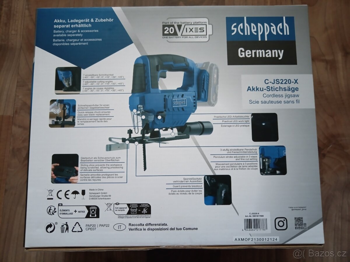 Schleppach přímočará pila - 3