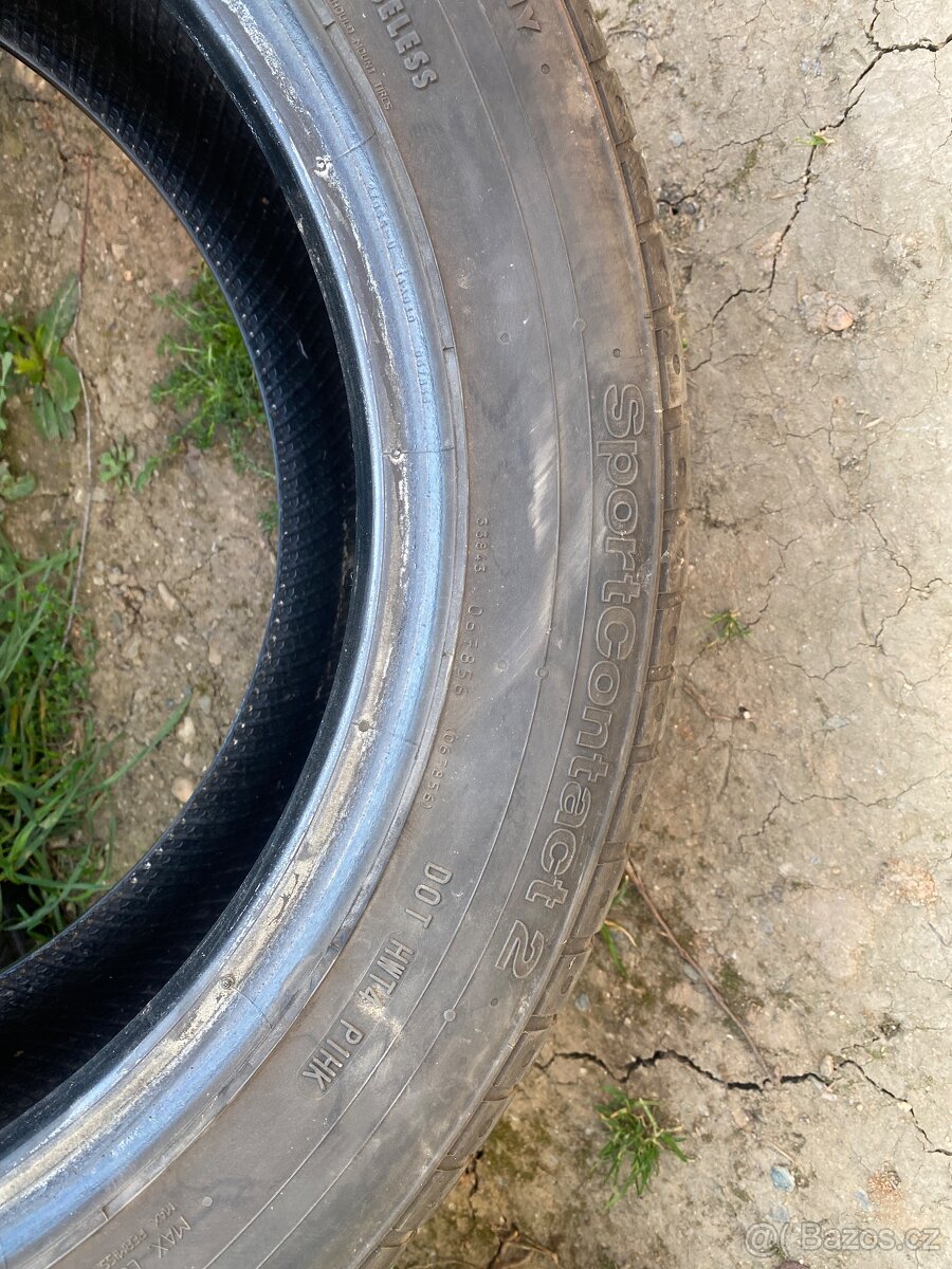 Letní pneu 205/55/R16 Continentál 2ks - 3