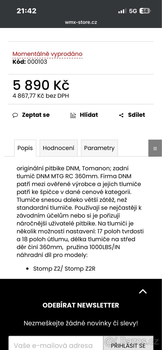 Pitbike tlumič - 3