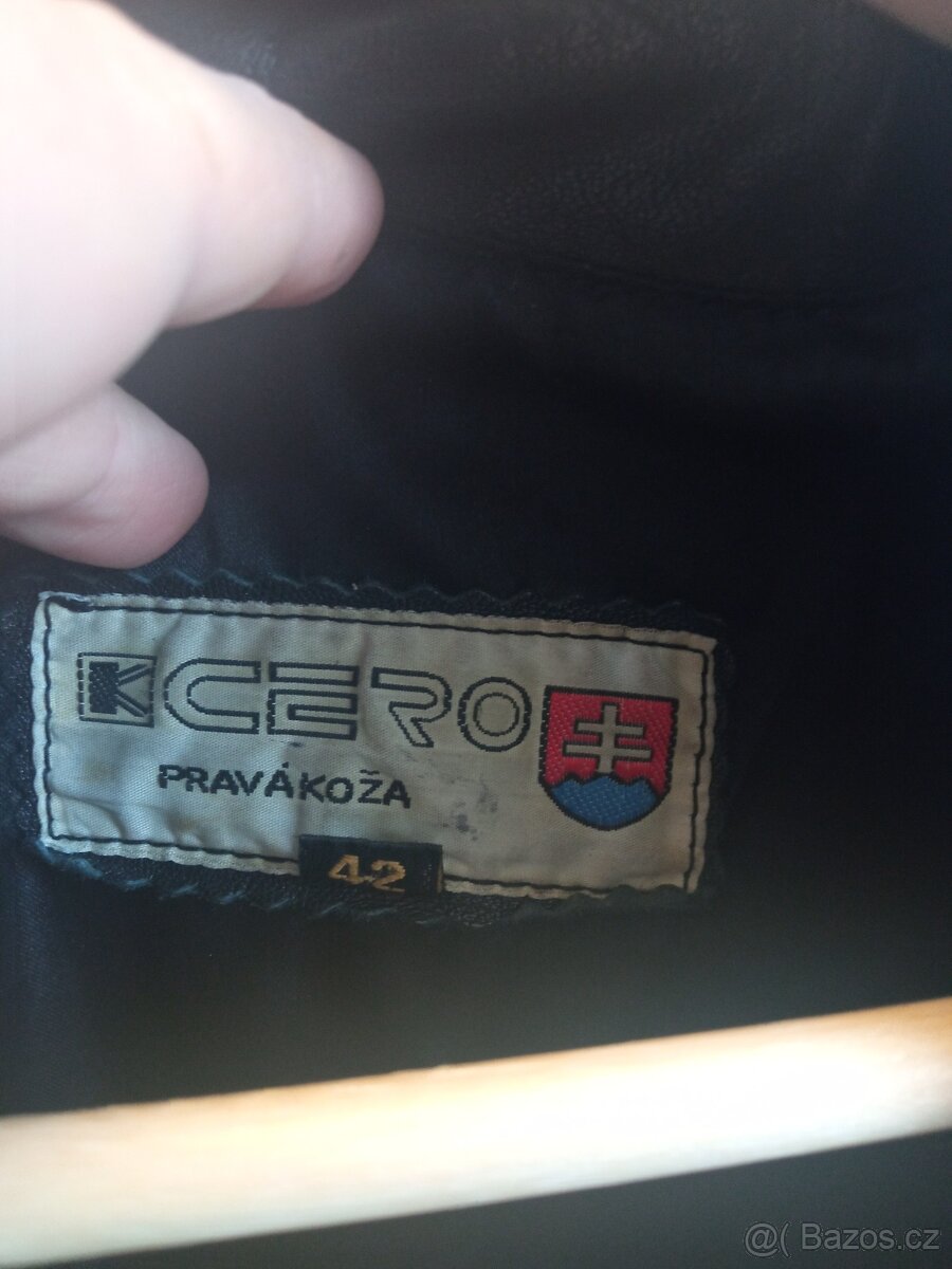 Kožený kabát Kcero VEL.L - 3