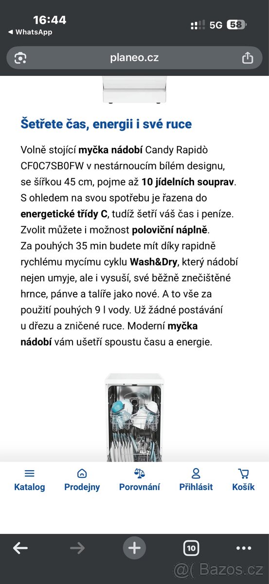 Candy myčka nádobí - 3