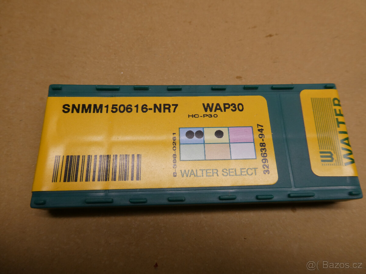 Destičky SNMA a SNMG - 3