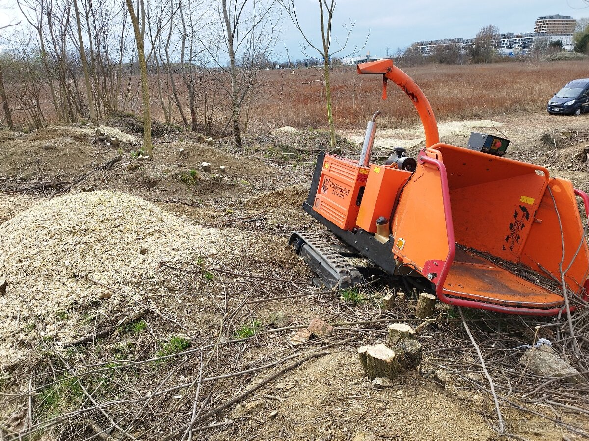 Profi - mobilný štepkovač Timberwolf TW190. - 3