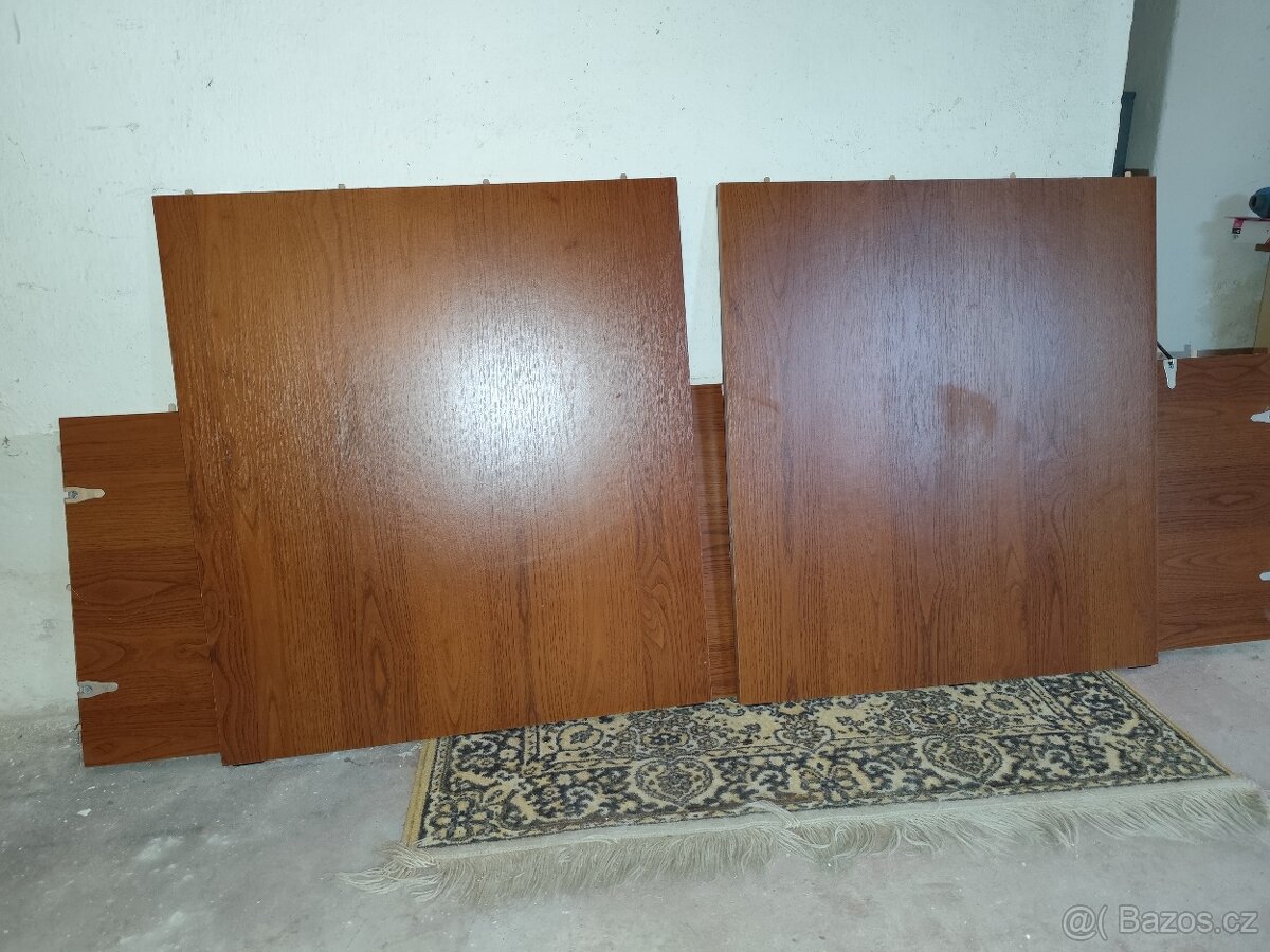 Pracovní stůl, 180cm, barva kaštan - 3