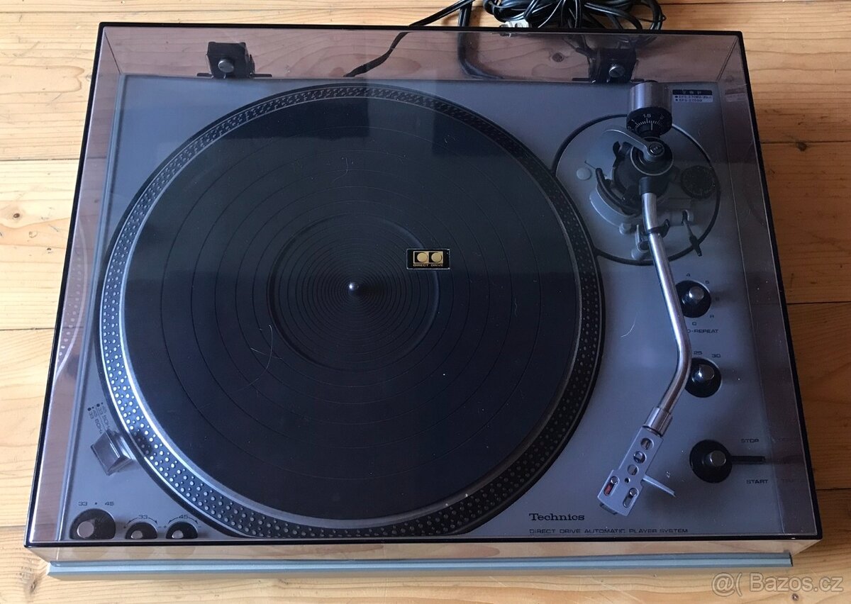 LUXUSNÍ Gramofon Technics SL-1600 ( 1976) PLNÝ AUTOMAT ,PŘÍM - 3