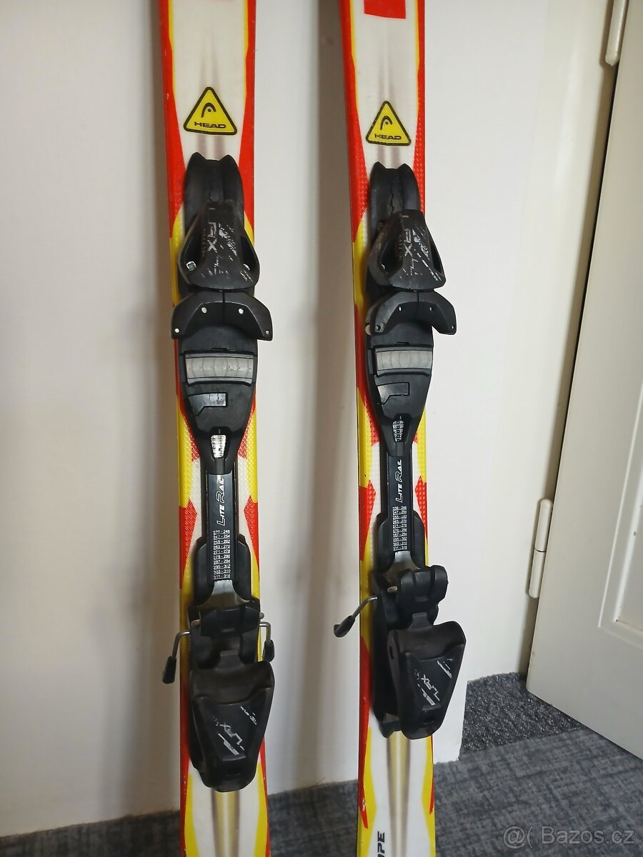 Dětské lyže Head Supershape Team LR + LRX 7.5 AC - 3