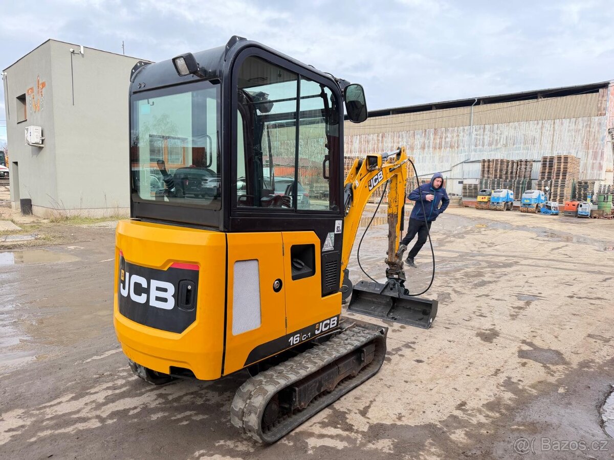 Pásový bagr JCB 16C-1 - 3