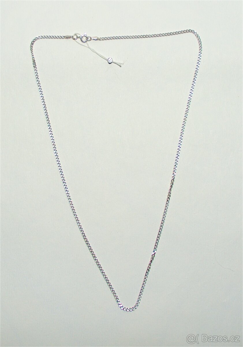Stříbrný řetízek Pancíř 55cm 7.16g ryzosti 925 DoprZDARMA - 3