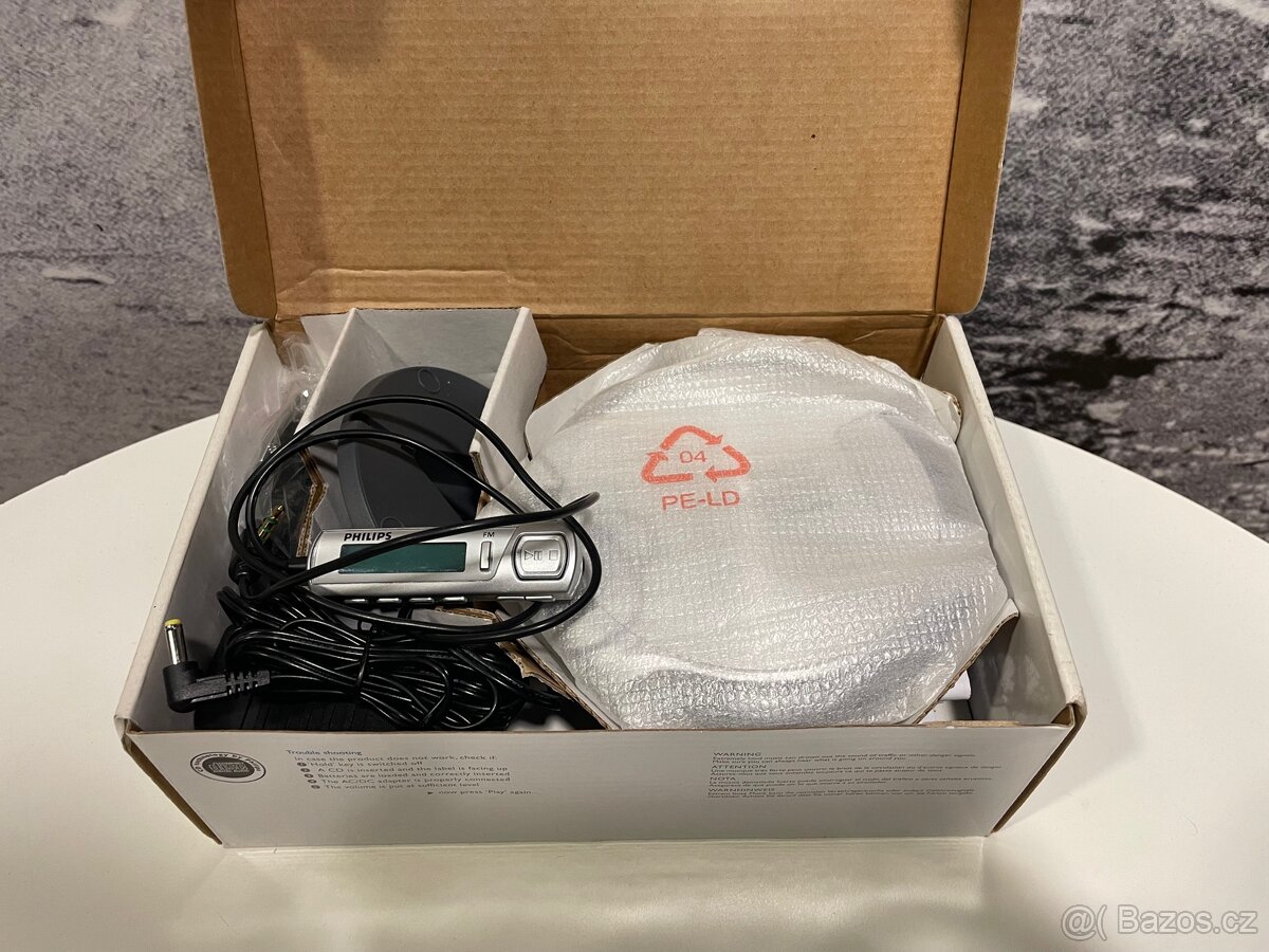 Discman Philips Slim MP3 CD Player EXP3483 na opravu/díly - 3