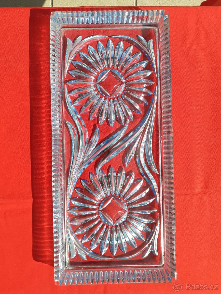 Tác, sklo lisované, sklárna Heřmanova huť - 3