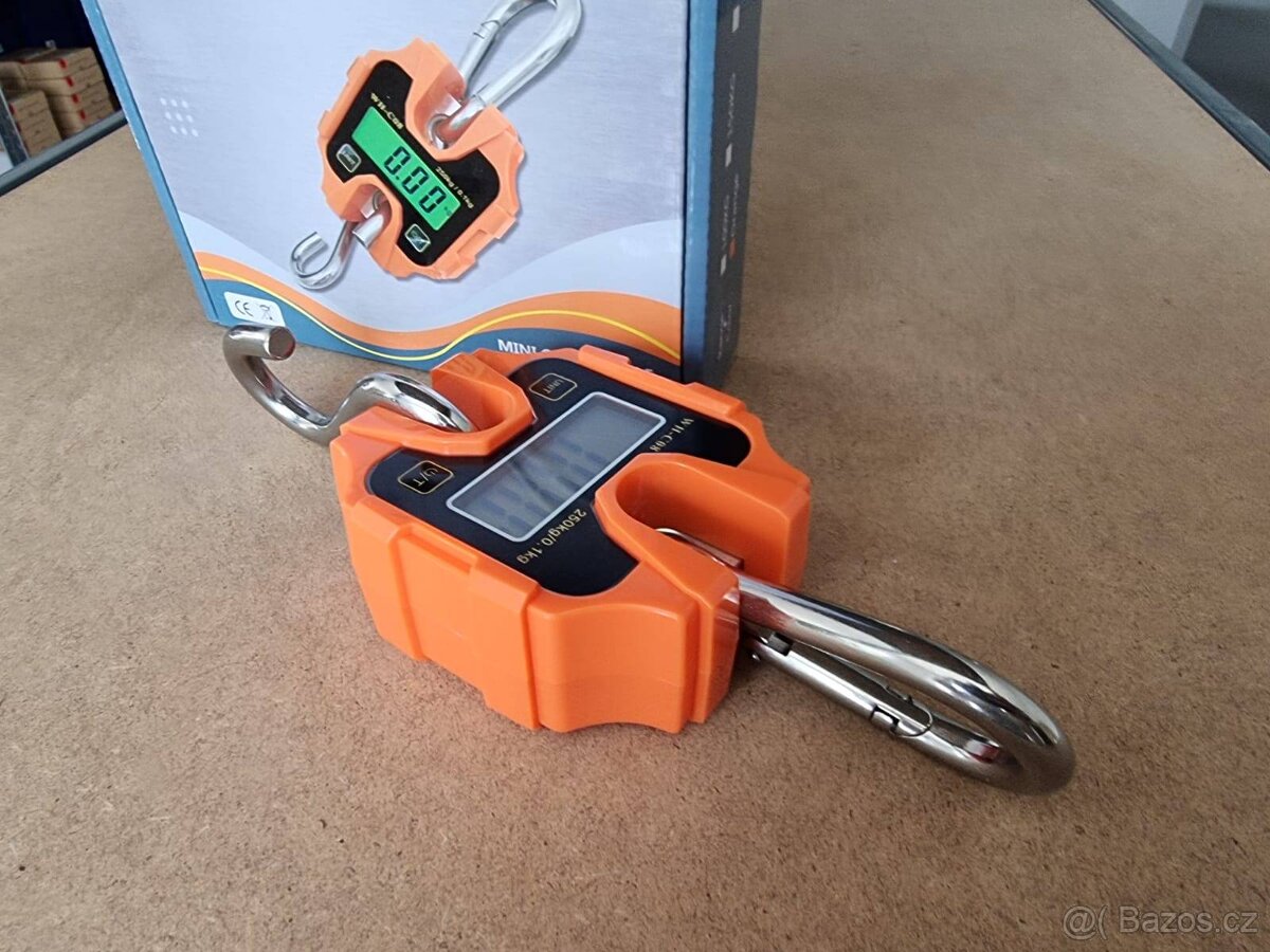 Na prodej nová, digitální, závěsná váha WH-C08 do 250kg - 3