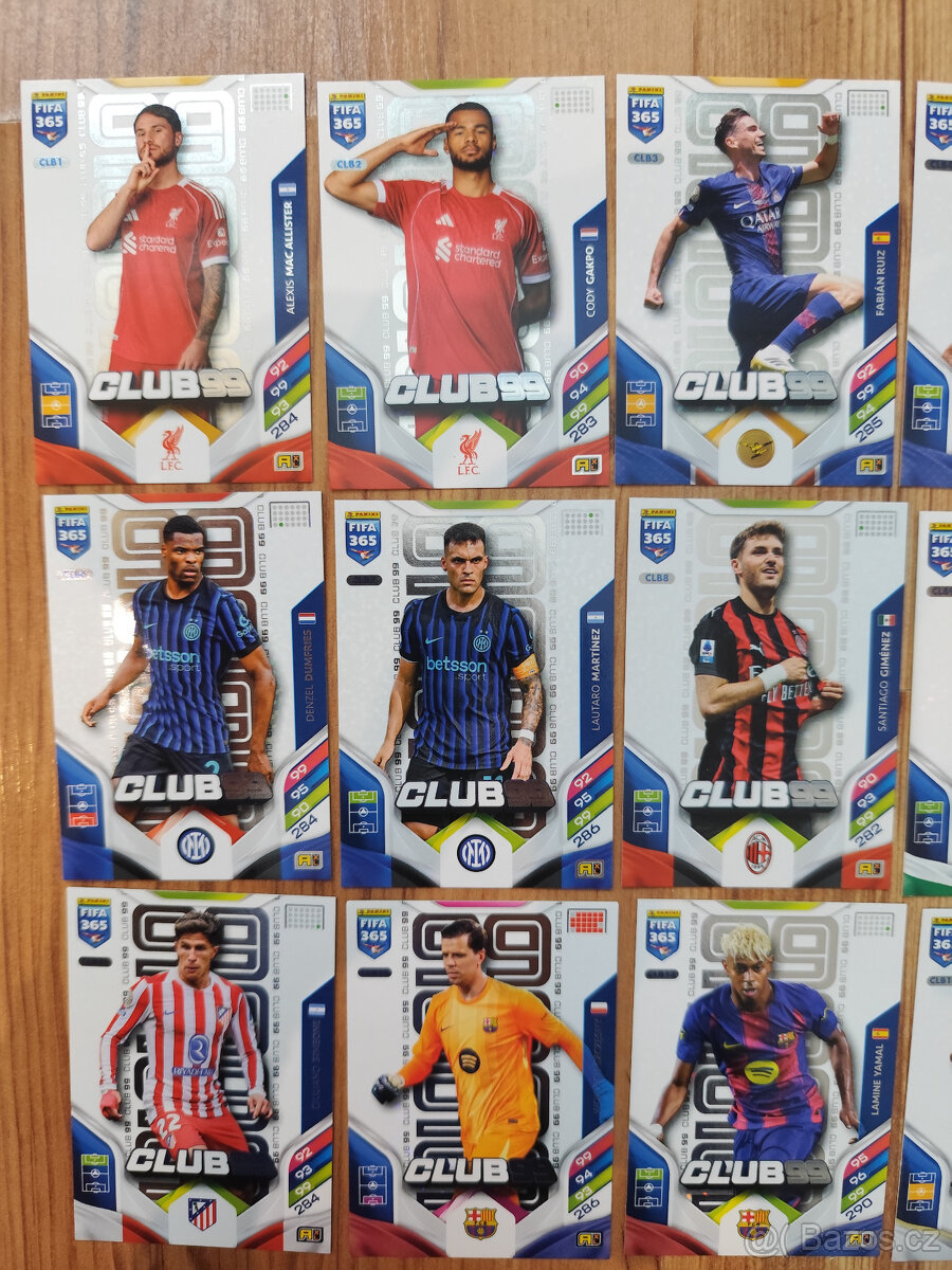 Fotbalové kartičky Adrenalyn - Fifa 365 2026 - Club 99 - 3