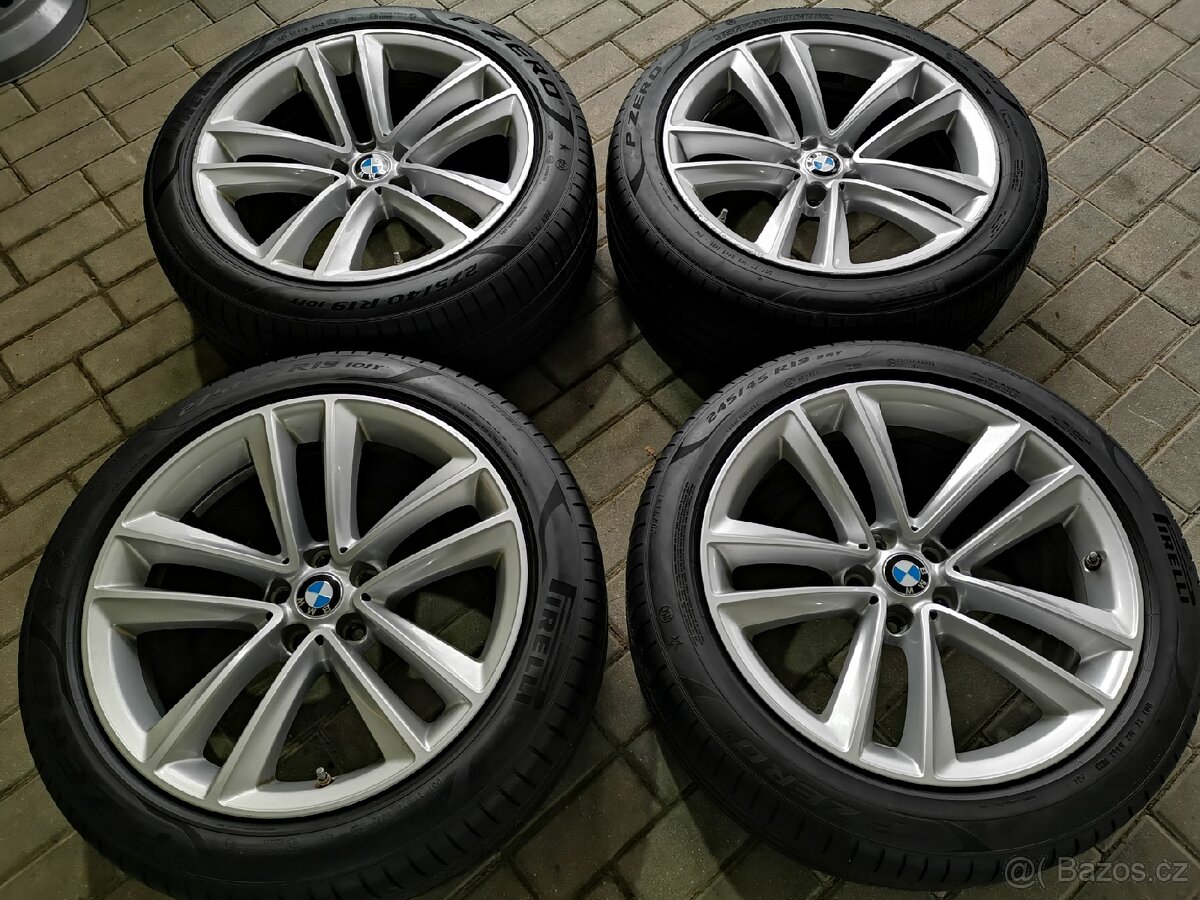 BMW dvourozměr 275/40 a 245/45 R19 Pirrelli 7mm letní, - 3