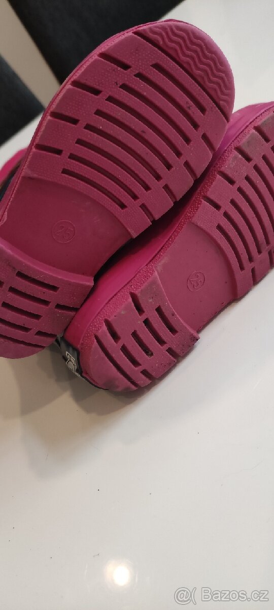 Dívčí gumáky, holínky, vel. 25 - 3