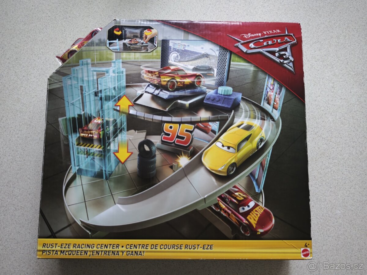 Mattel Disney Pixar Cars 3 Závodní centrum Rust eze - 3