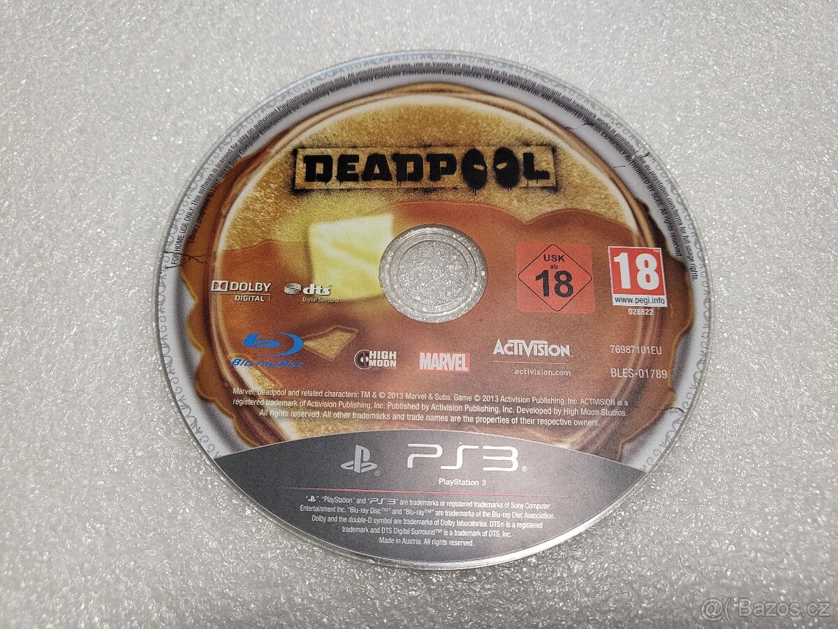 Hra Deadpool PS3 ( NEZNÁMÝ STAV ) - 3