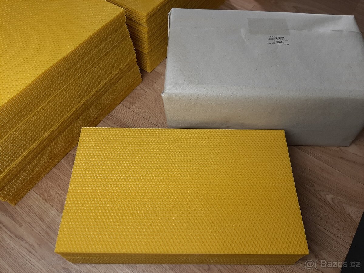Mezistěny z včelího vosku - 3