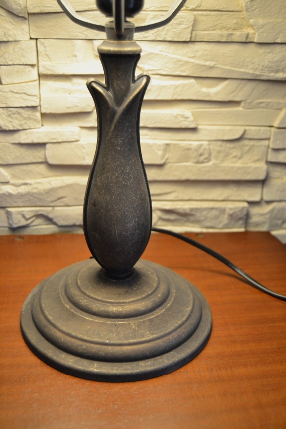 Mosazná stolní lampa 42cm - 3