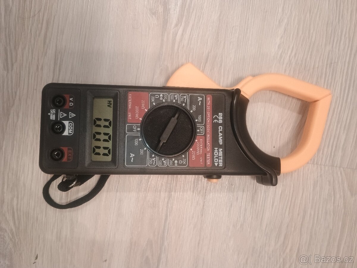 Klešťový multimetr nový - 3