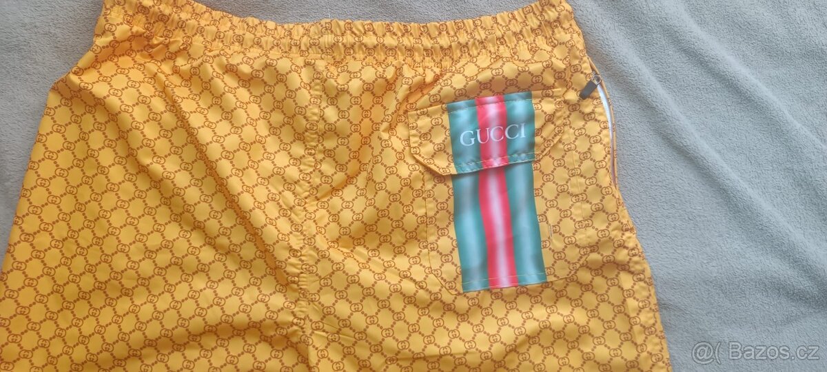 Kraťasy gucci zlaté ,XXL - 3