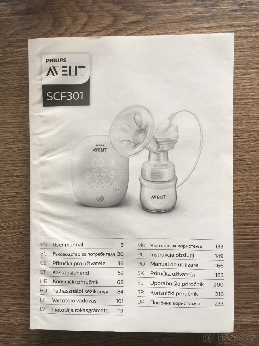 Elektronická odsávačka Philips Avent Easy Comfort - 3