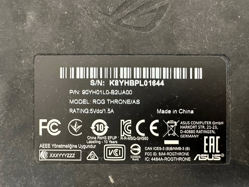 Asus ROG THRONE - stojánek pro herní sluchátka - 3