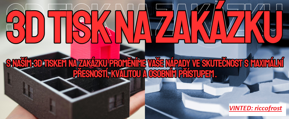 3D tisk na přání - 3