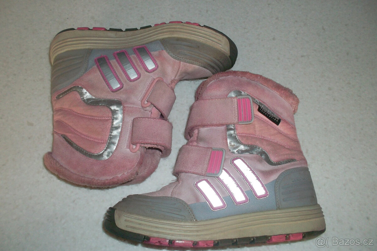 Adidas-Skvělé zimní sněhule/boty, vel. 34. - 3