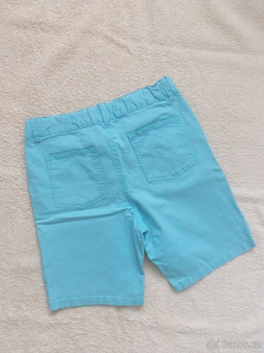 Plátěné kraťasy, vel. 152, zn. F&F - 3