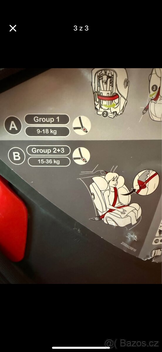 Britax Römer 9-36kg, EVOLVA SL SICT - 3