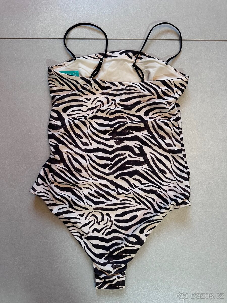 Jednodílné plavky H&M se zvířecím vzorem - 3