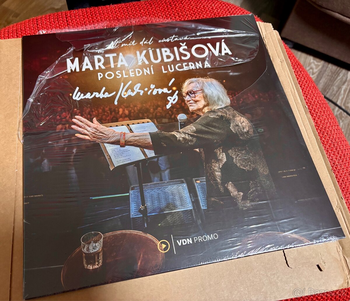 Vinyl M. Kubišové – Poslední Lucerna Limit - podepsáno - 3