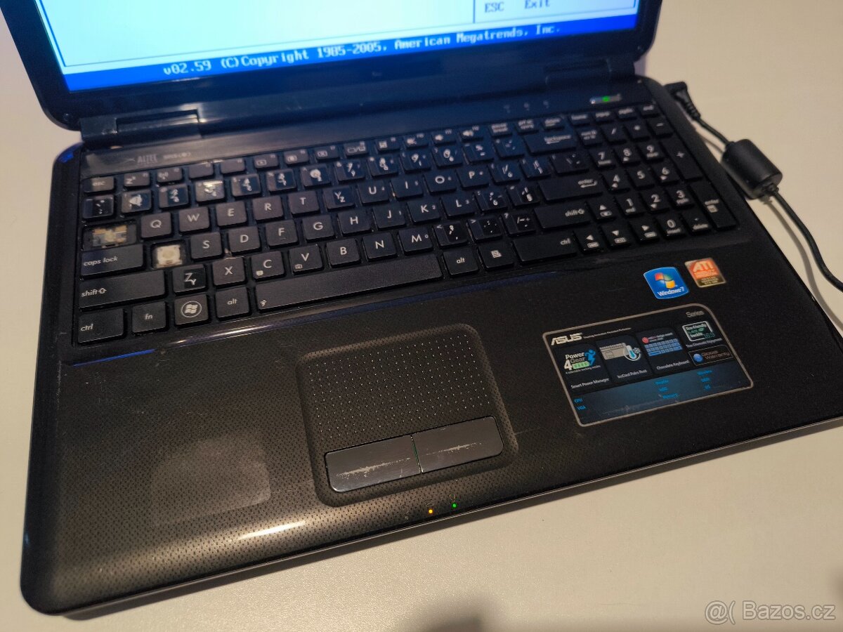 6. Asus K50IJ na díly či doplnění - 3