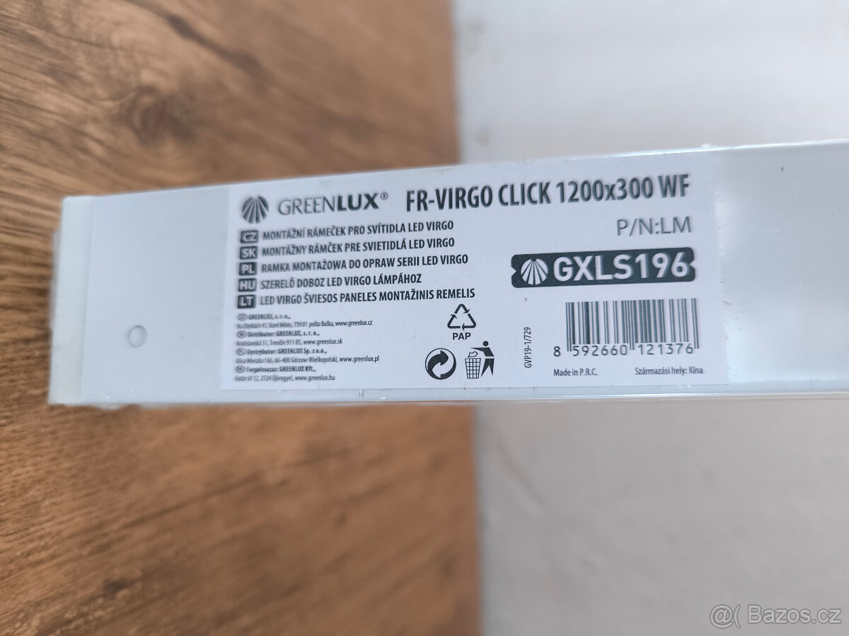 IP 44 LED stropní panel a rámeček - 3