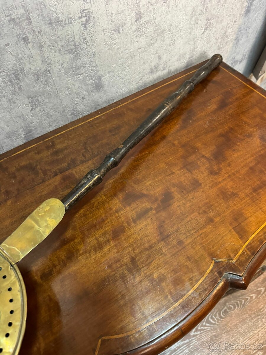 Starožitný nahřívač do postele (522009) - 3