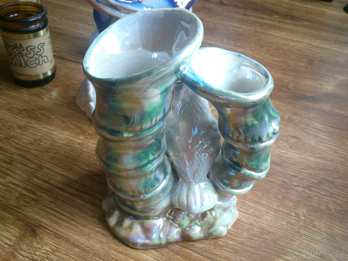 Dekorace - Ptáčci (vázička) - 3