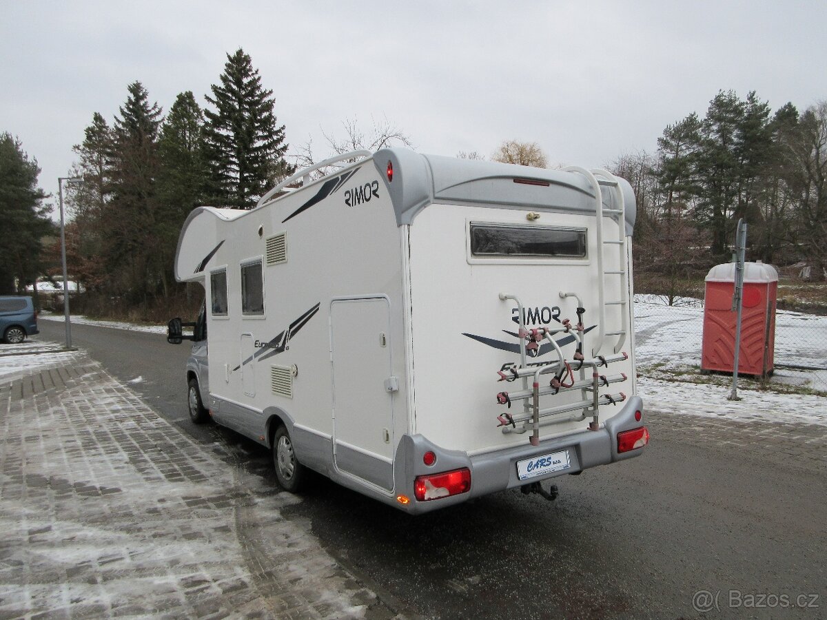 Fiat Ducato 2.3JTD Rimor, 5míst, solár, tažné - 3