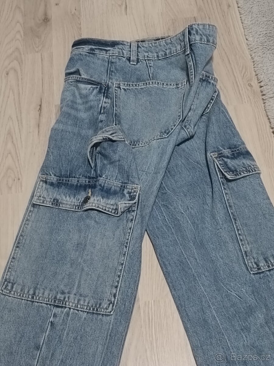 Rifle džíny kapsáce Sinsay vel. 34 - 3