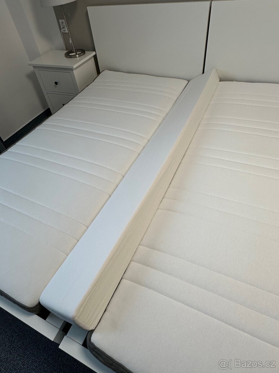 2x rám postele 90x200 Malm Ikea - 3