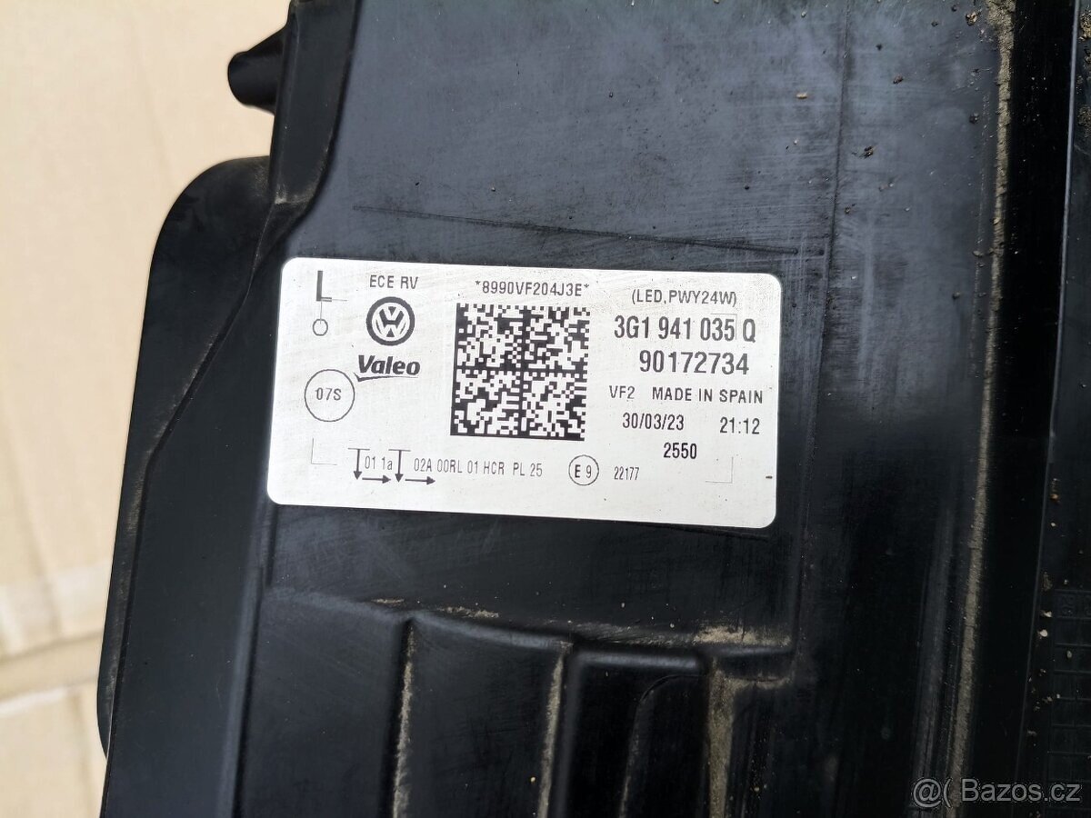 VW Passat B8 Facelift full led 3G1 941 035 Q - 3