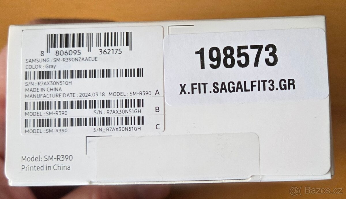 Náramek Samsung Galaxy Fit3 - nerozbalený - 3