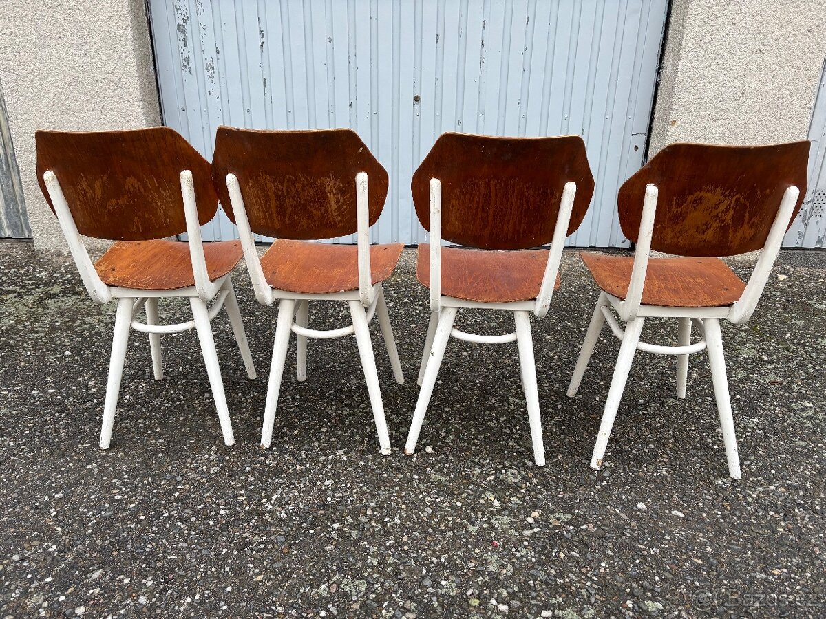 Dřevěné židle Ton - 3