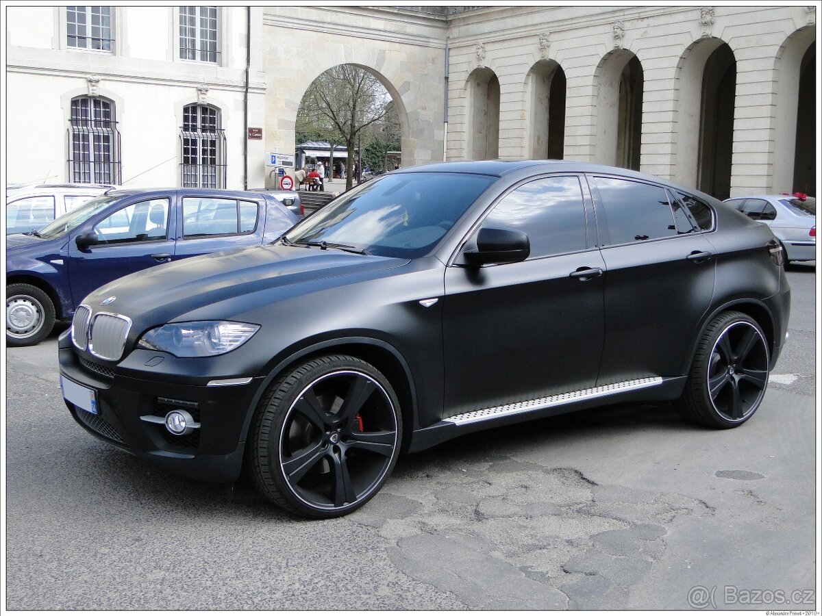 BMW X6 slunečni clony, zatmavení předních oken - 3