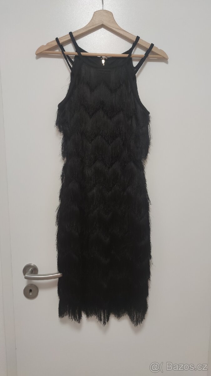 Luxusní šaty Guess s třásněmi - 3