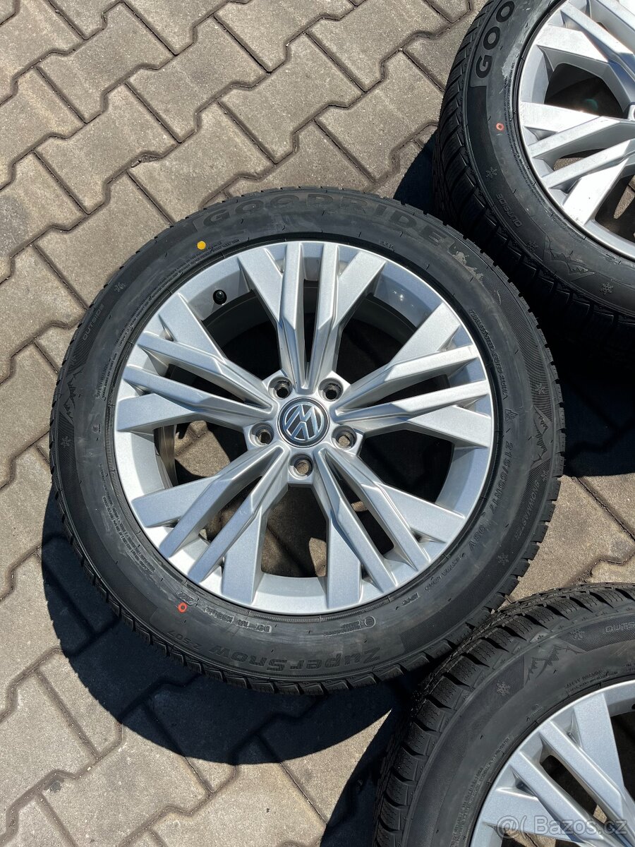 Kompletní alu VW 5x112r17+215/55r17 zimní - 3